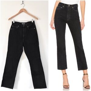 Agolde Pinch Waist High Rise Kick in Pepper Size 26